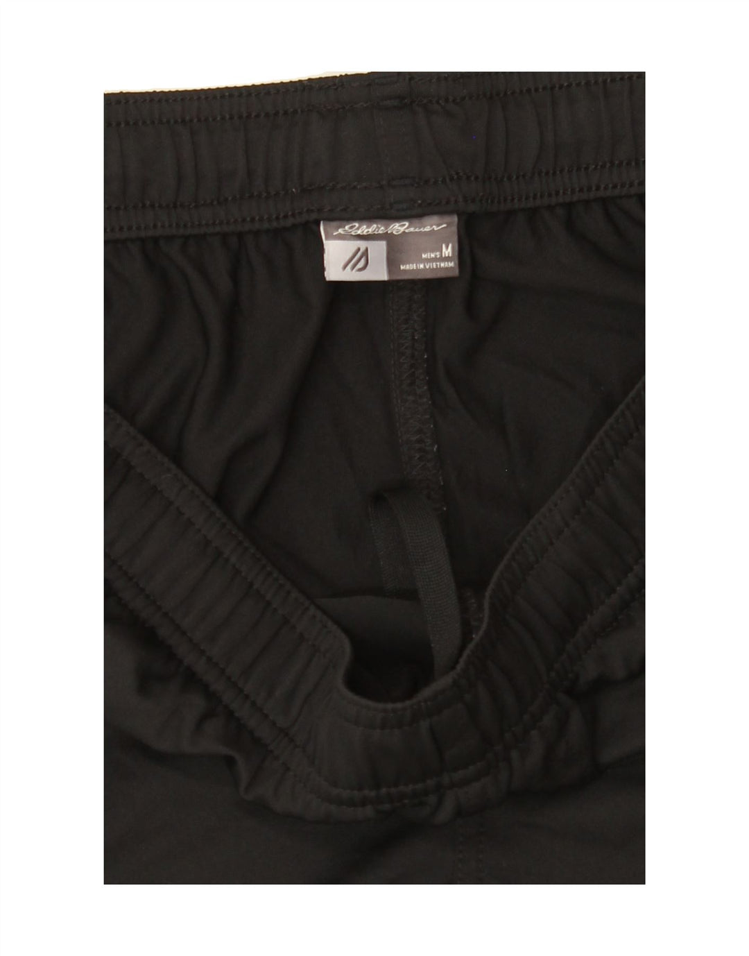 EDDIE BAUER Mens Sport Shorts Medium  Black Polyester Vintage Eddie Bauer and Second-Hand Eddie Bauer from Messina Hembry 