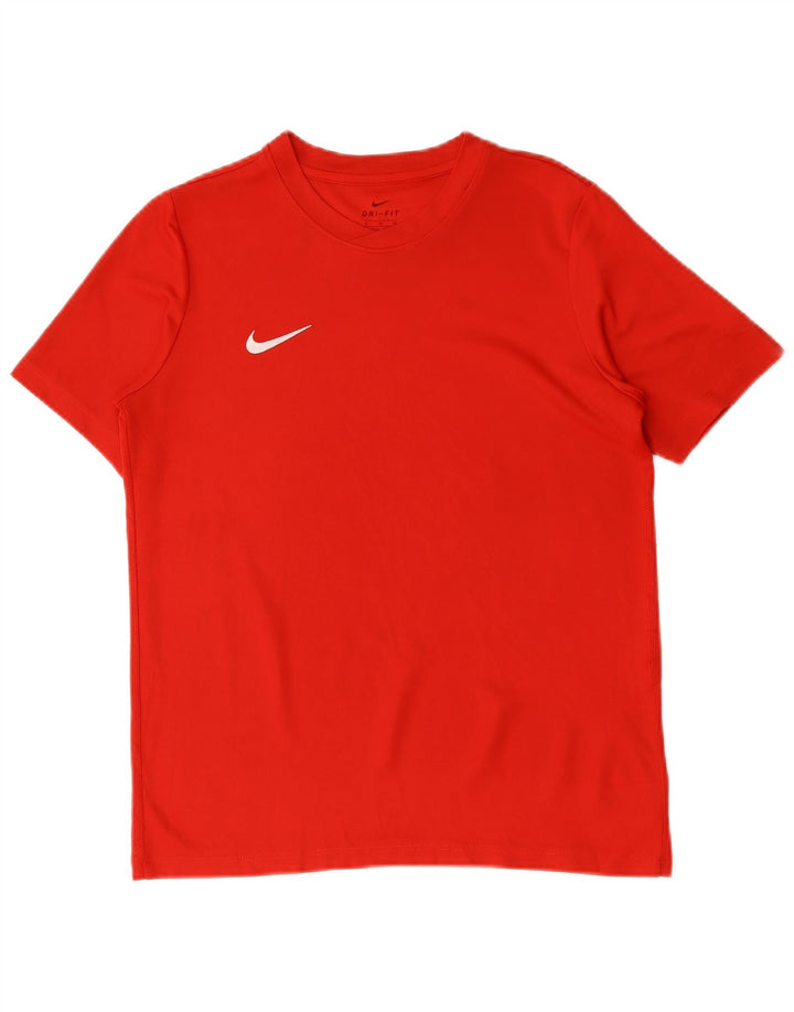 Nike Camiseta Dri Fit para niño 13-14 años XL Rojo Poliéster