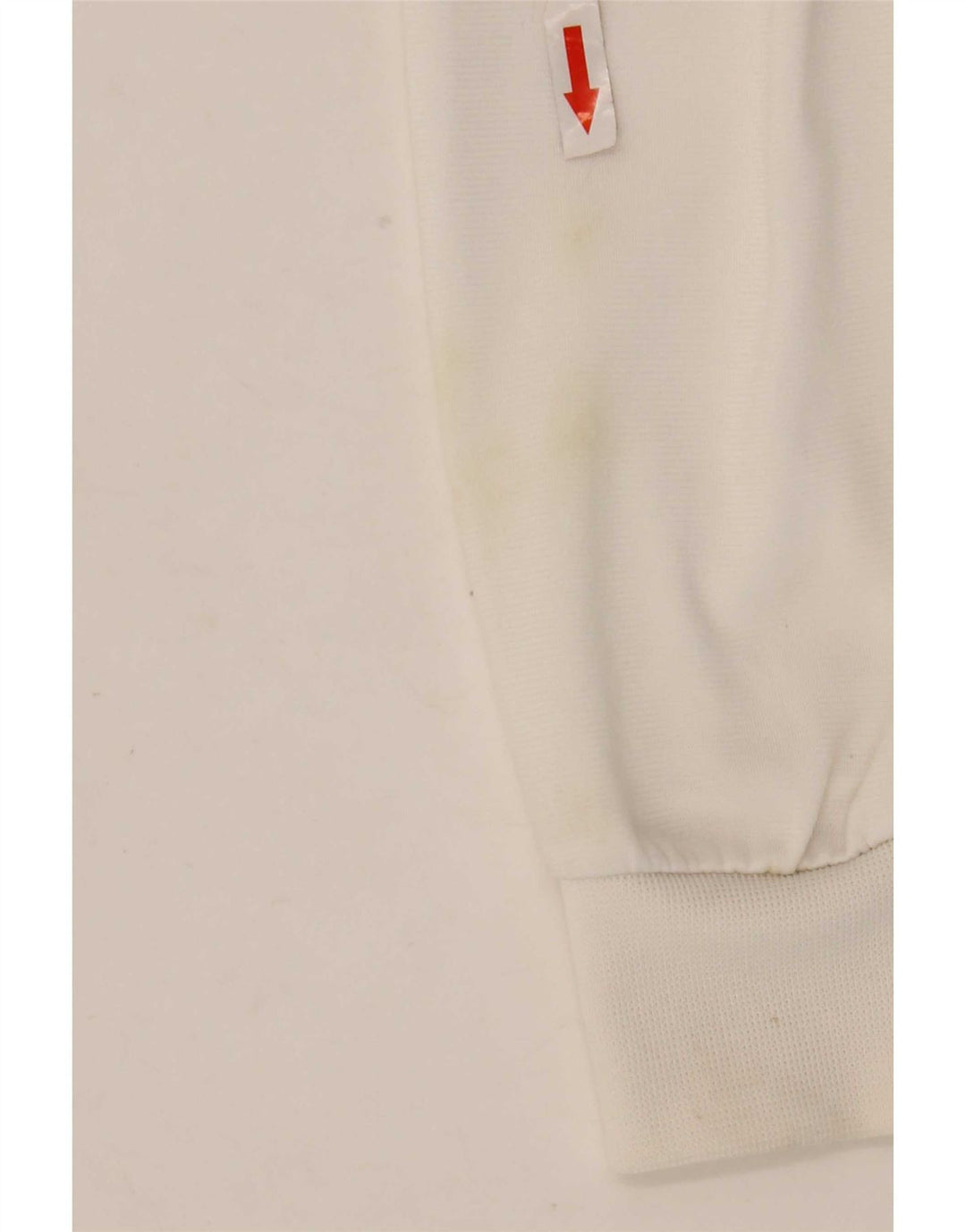 Adidas Hombre Chándal Top Chaqueta Grande Poliéster Blanco