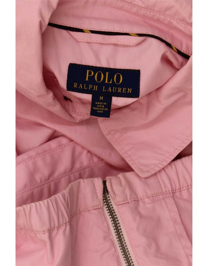 Polo Ralph Lauren Chaqueta impermeable para mujer UK 38 Medium Pink