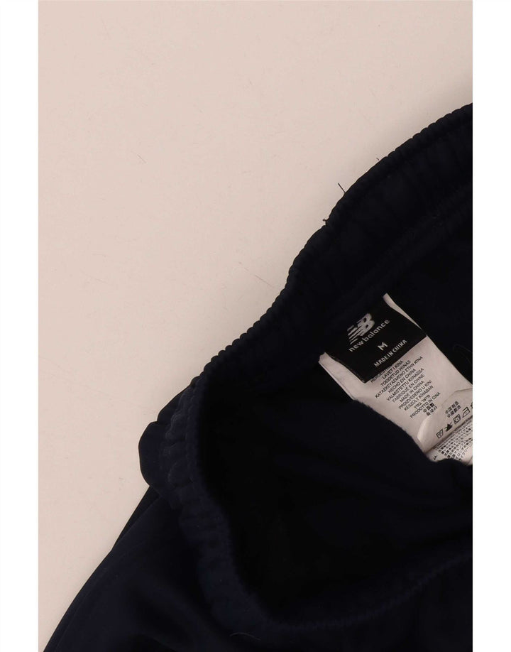 New Balance Hombre Pantalones De Chándal Gráfico Poliéster Azul Marino Medio