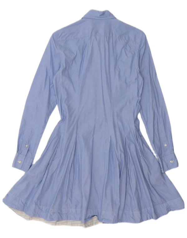 POLO RALPH LAUREN Womens Shirt Dress US 4 Small Blue