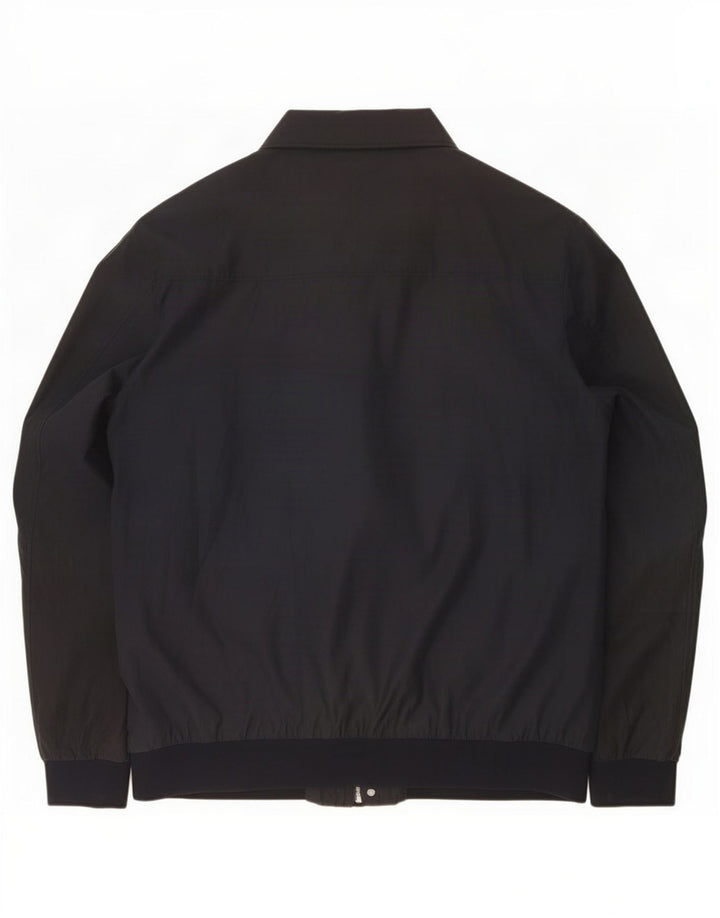 Paul & Shark Chaqueta utilitaria para hombre UK 50 5XL Poliéster negro