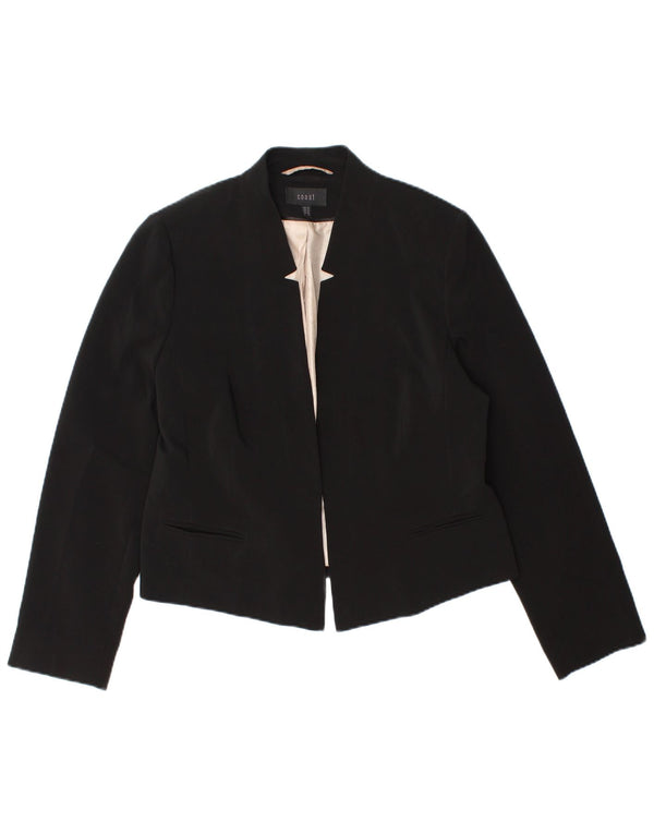 Chaqueta tipo blazer para mujer Coast UK 44 Grande Poliéster negro