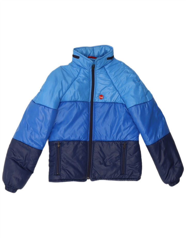 Brunik Chaqueta Acolchada Mujer IT 48 XL Azul Colorblock Poliamida