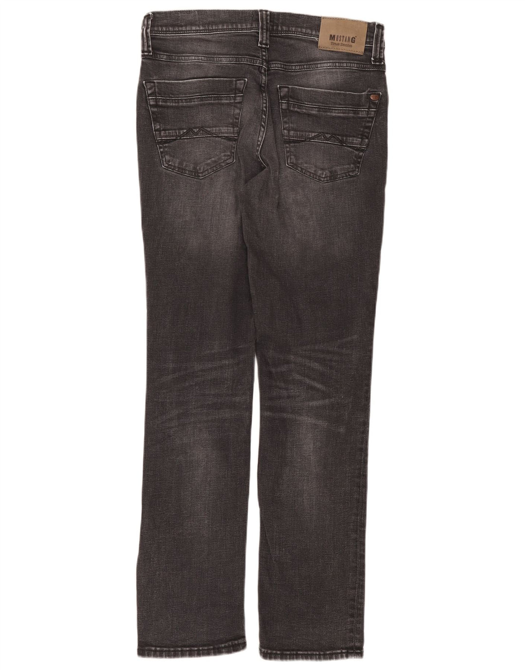 Mustang Vaqueros rectos Washington para hombre W31 L32 Algodón gris