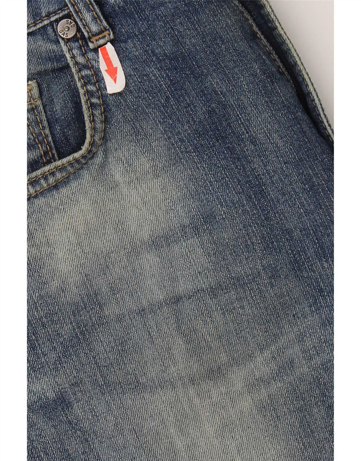 Vaqueros Slim Mujer Gas W30 L31 Algodón Azul