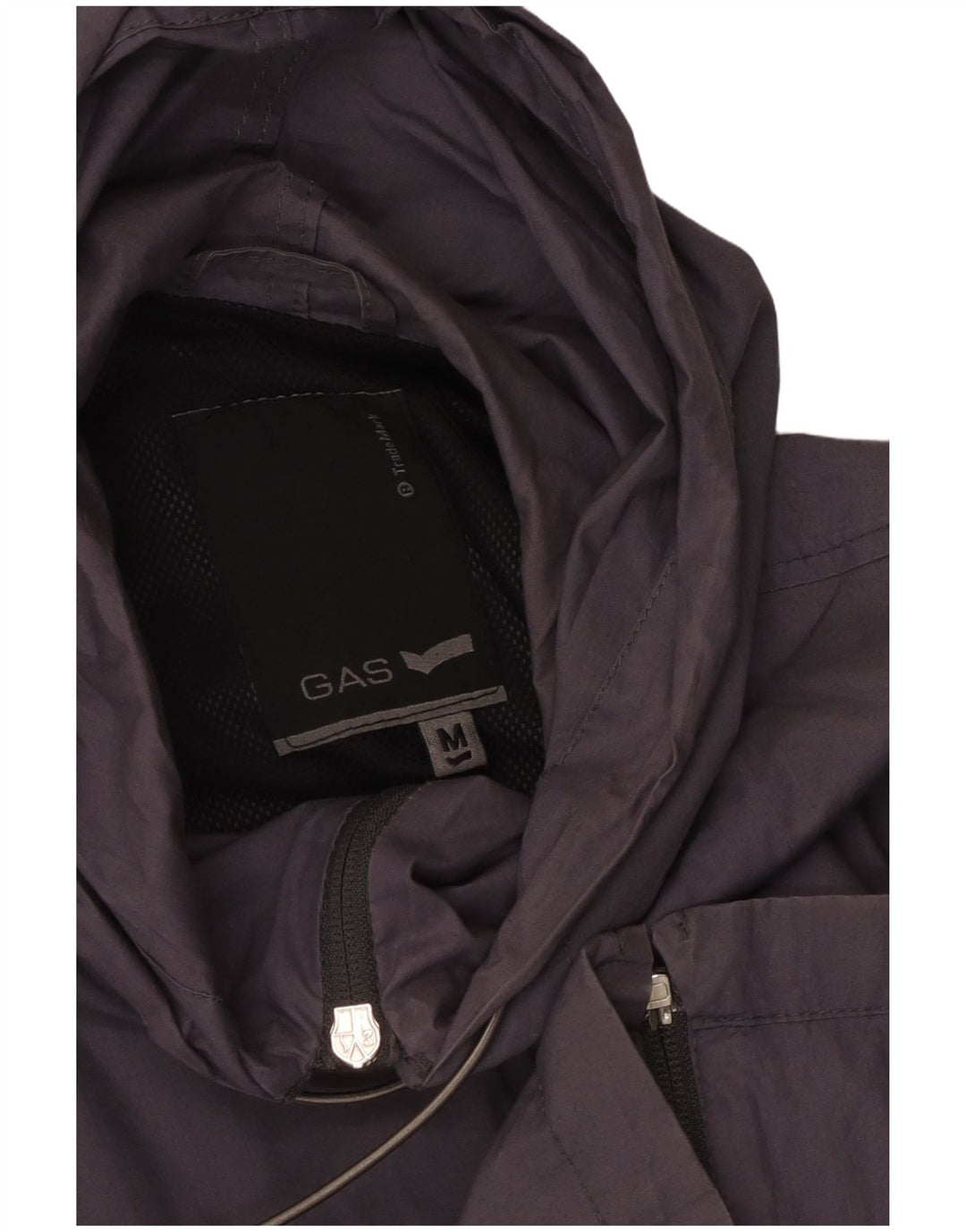 Chaqueta cortavientos con capucha para mujer Gas UK 44 Gris medio