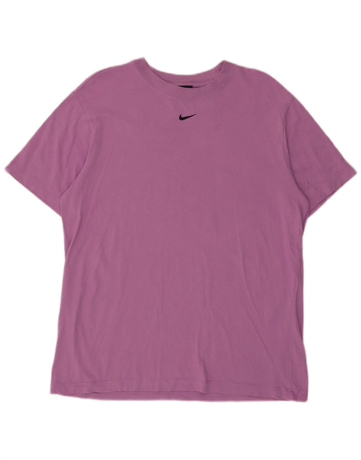 Camiseta NIKE Hombre Top Small Morado Algodón