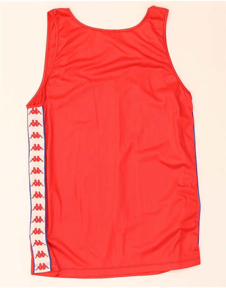 Kappa Mujer Gráfico Conjunto De 2 Piezas IT 46 Grande Rojo Colorblock Poliamida