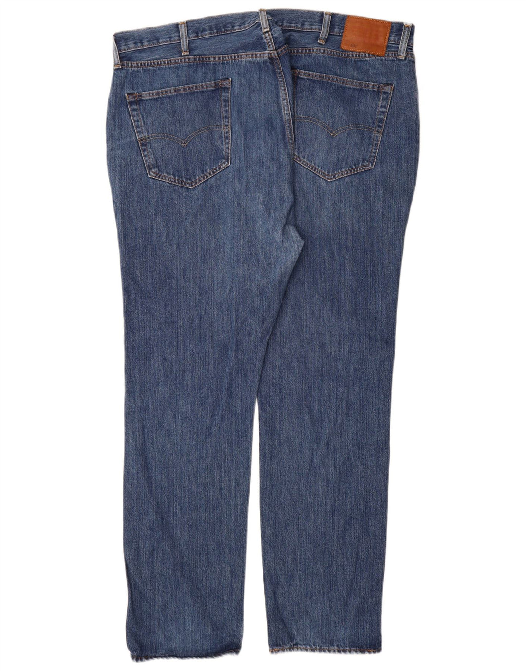Levi's Vaqueros rectos 501 para hombre W44 L34 Algodón azul
