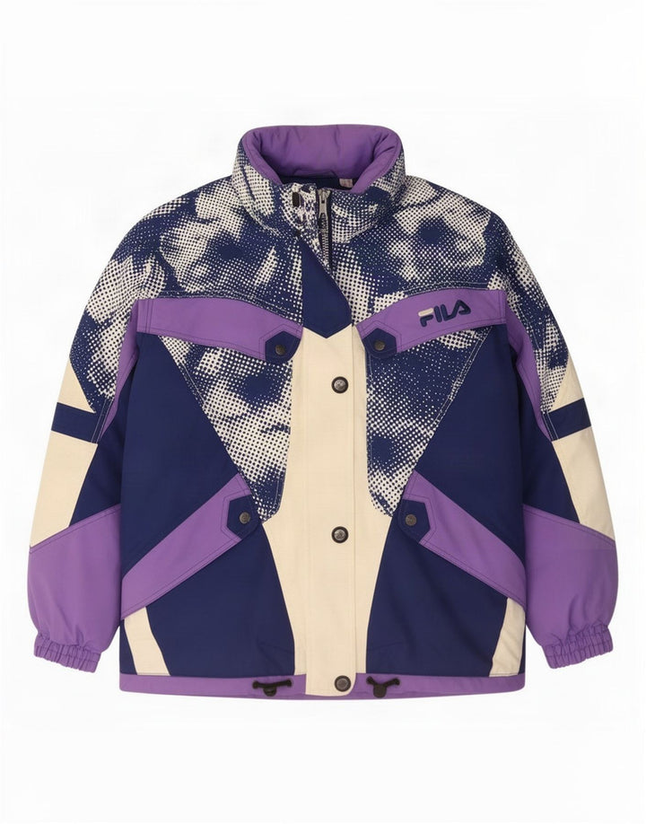 Fila Chaqueta de esquí extragrande para mujer IT 42 Medium Multicolor Colourblock
