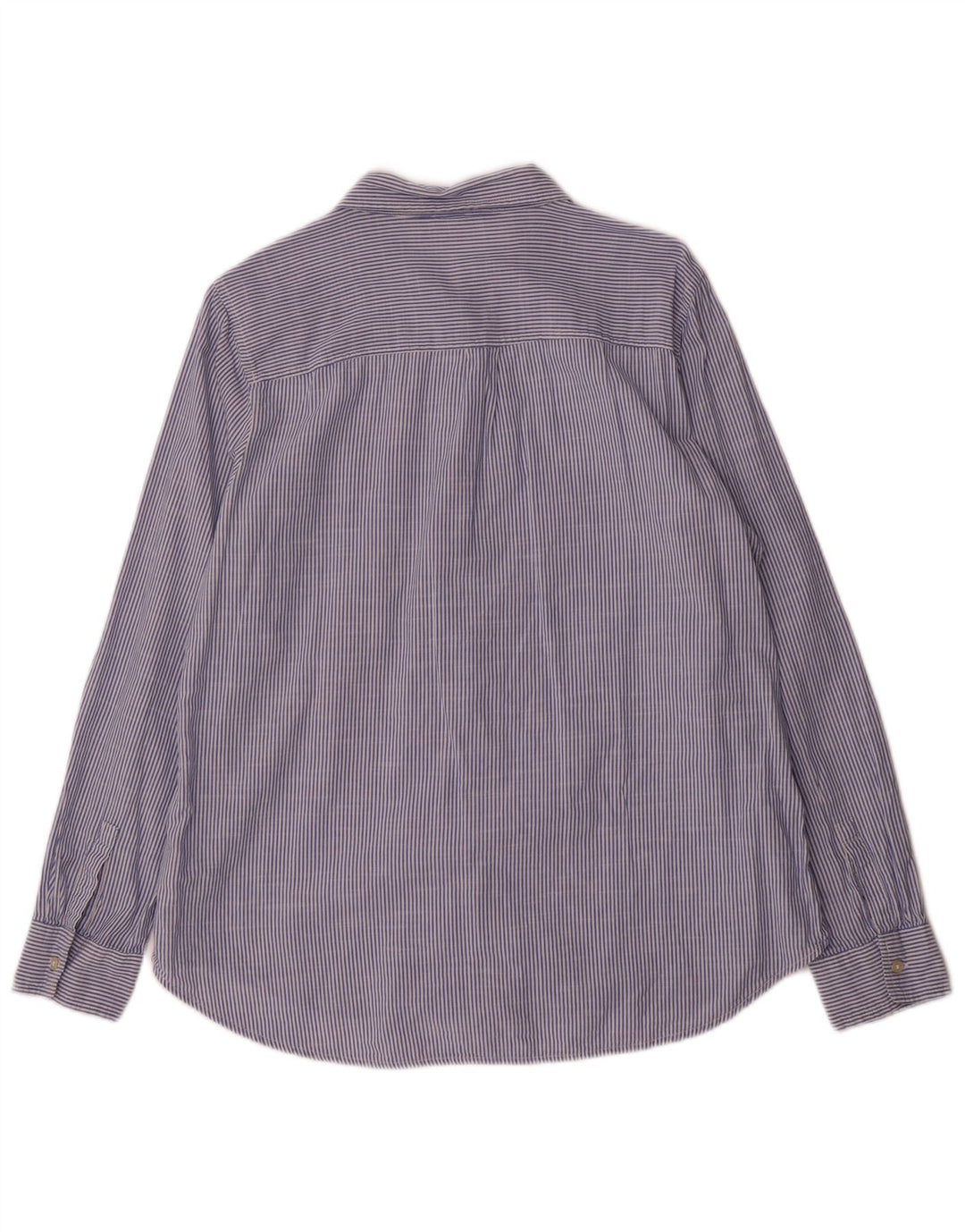 Camisa Gap para mujer talla 16 algodón a rayas azul grande