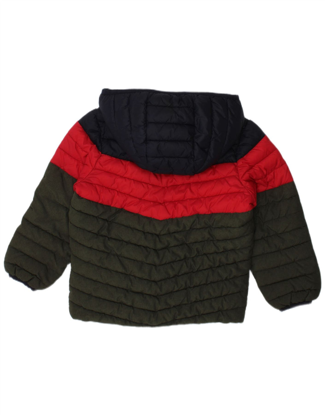 Joules Chaqueta acolchada para niño 4-5 años verde poliamida color block