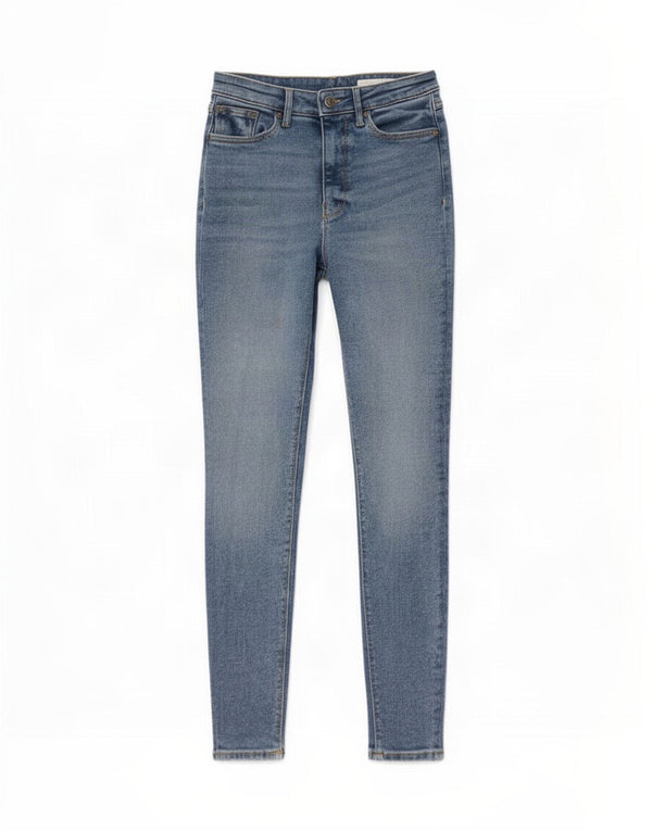 Zara Vaqueros pitillo para mujer EU 38 Small W28 L28 Algodón azul