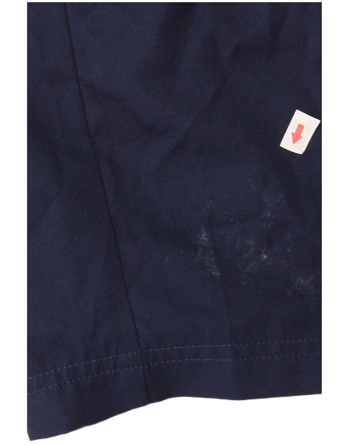 Puma Pantalones cortos deportivos para hombre grande poliéster azul marino