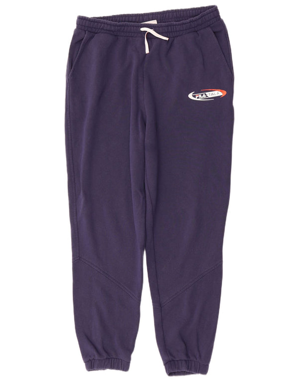 Fila Hombre Tiala Graphic Chándal Pantalones Joggers Medium Azul Marino Algodón