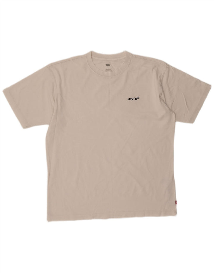Levi's Hombre Vintage Fit Camiseta Top Algodón Blanco Mediano