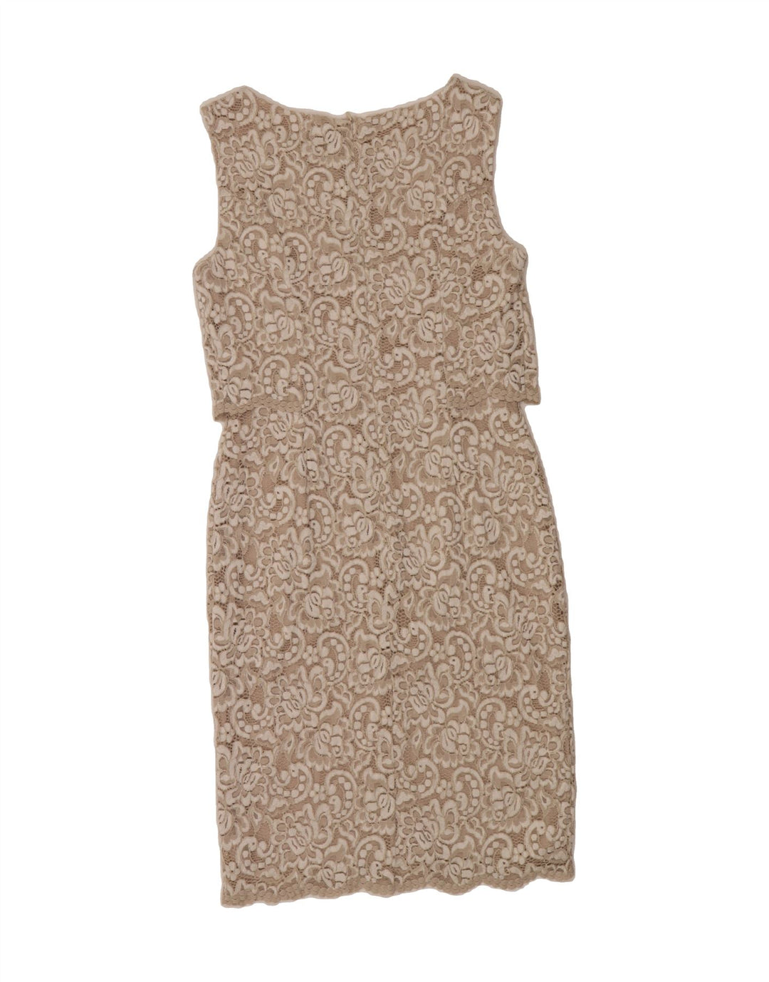 PHASE EIGHT Womens Sleeveless Sheath Dress UK 12 Medium  Grey Nylon Vintage Phase Eight and Second-Hand Phase Eight from Messina Hembry 