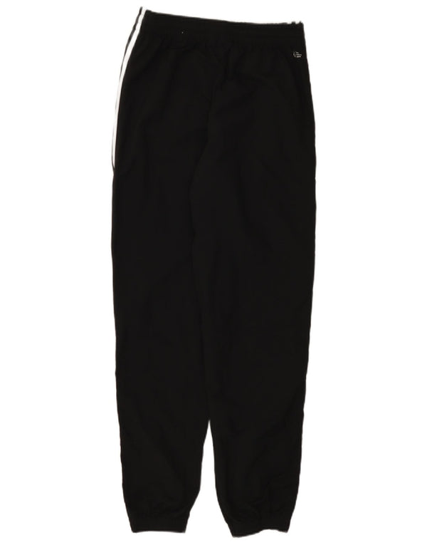 Adidas Mujer Chándal Pantalones Joggers UK 10 Small Negro Poliamida