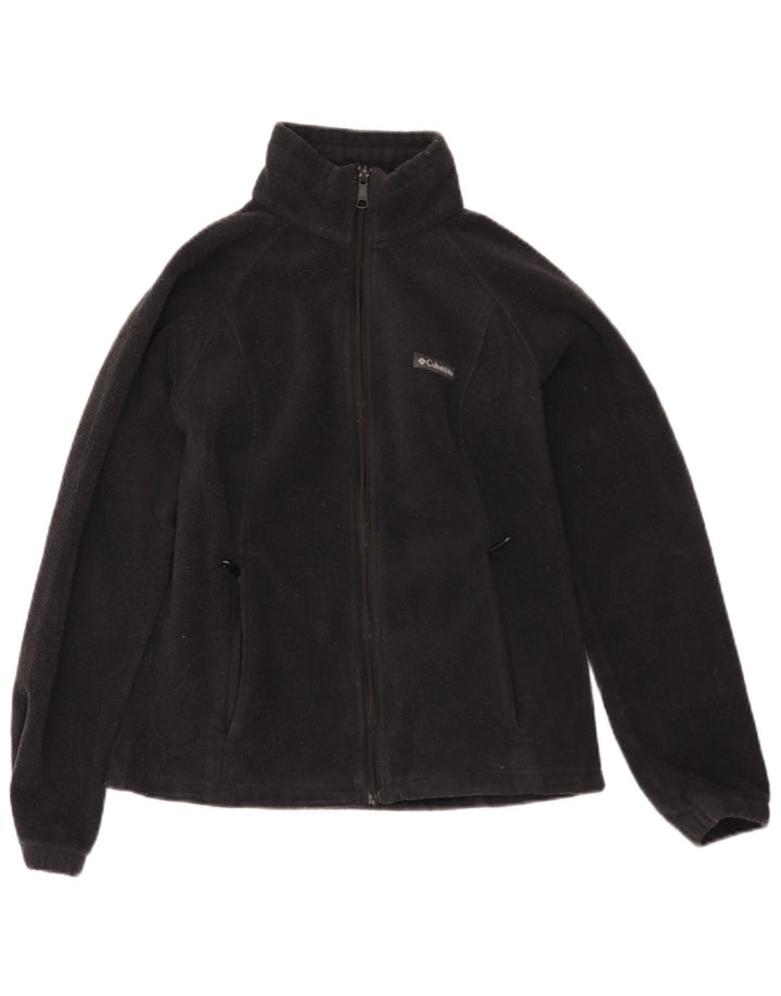 Columbia Chaqueta polar para mujer UK 40 Mediana Poliéster negro
