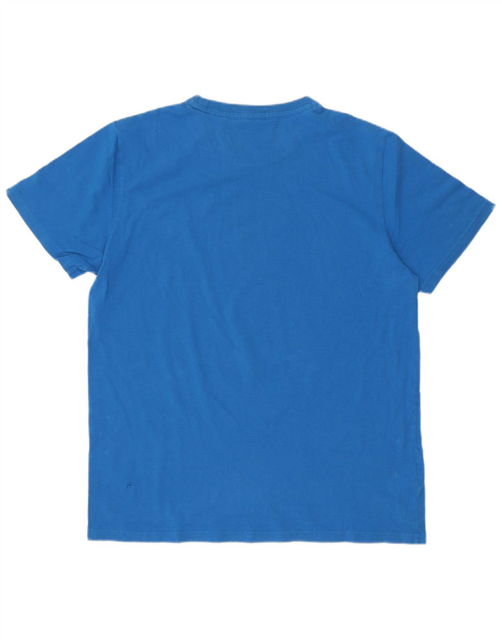 Fred Perry - Camiseta para hombre, talla grande, color azul