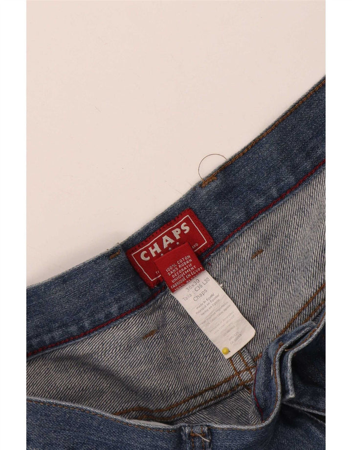 Chaps Vaqueros rectos para hombre W36 L30 Algodón azul