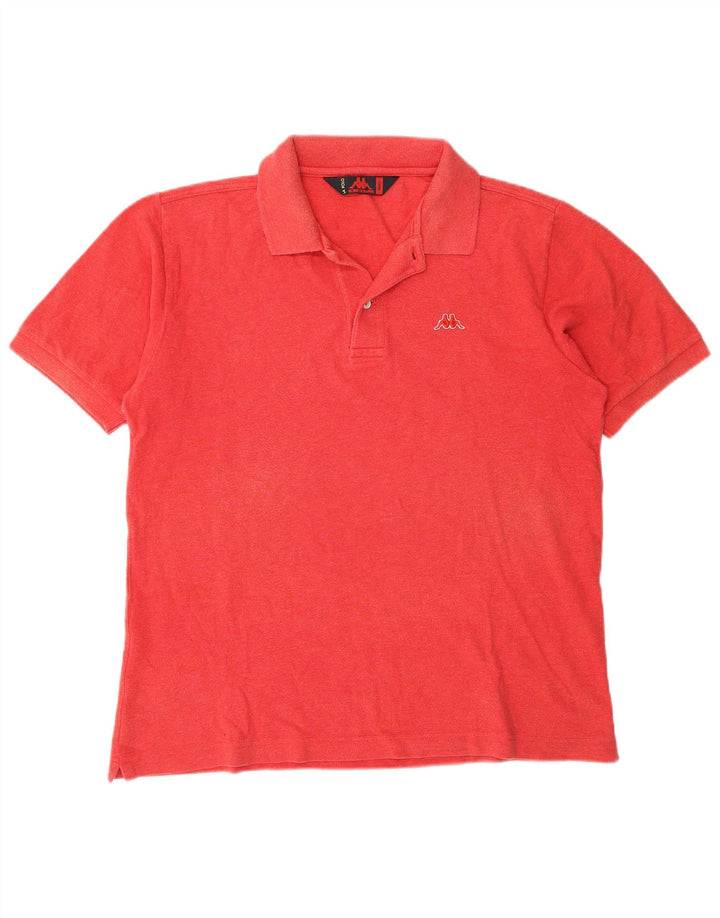 Kappa Polo Hombre Small Rojo Algodón