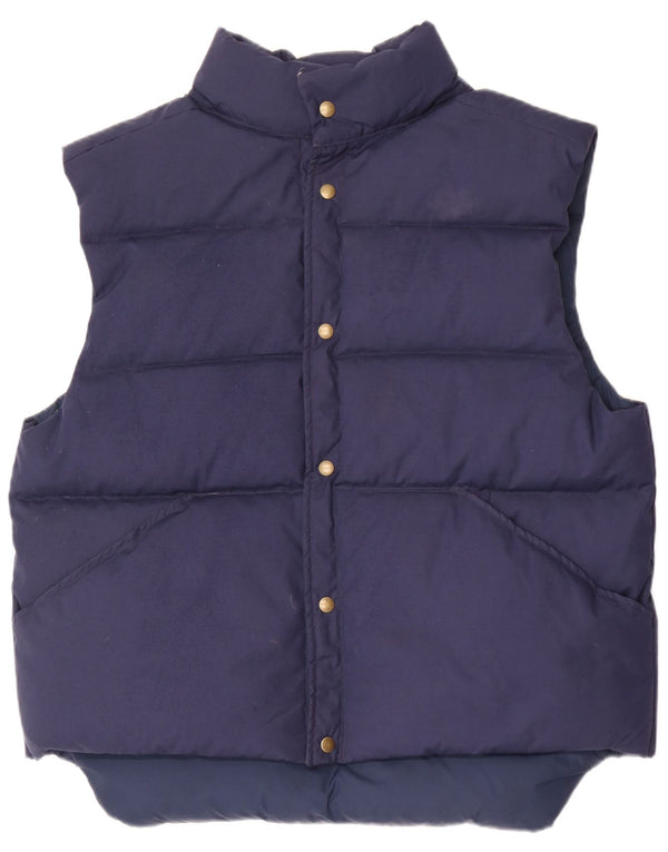 Tempco Chaleco acolchado para hombre UK 42 XL Poliéster azul marino