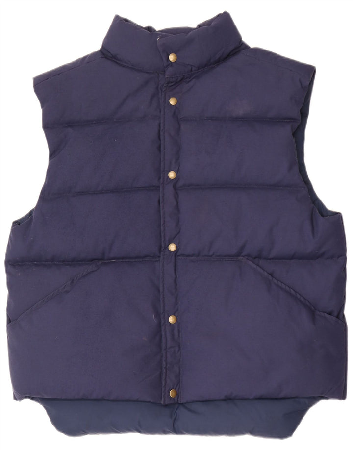 Tempco Chaleco acolchado para hombre UK 42 XL Poliéster azul marino