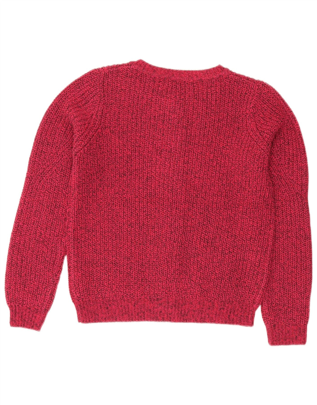 Marks & Spencer Suéter tipo cárdigan extragrande para mujer UK 10 Small Pink Moteado