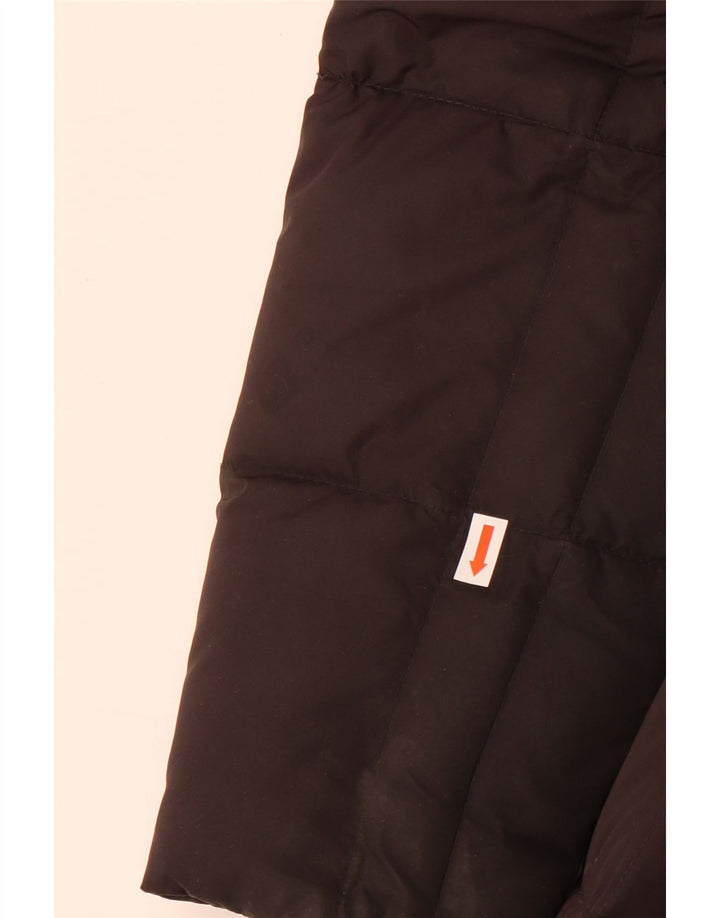 Berghaus Abrigo acolchado con capucha para mujer UK 40 Mediano Poliéster negro