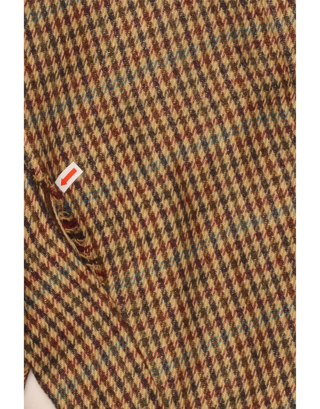 RICH & ROYAL Chaqueta tipo blazer de 1 botón para mujer EU 38 Pata de gallo marrón medio