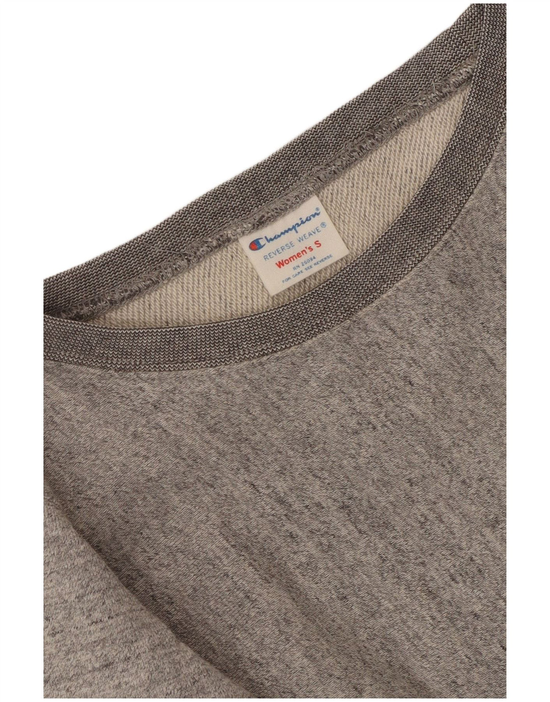 Champion Sudadera para mujer Jumper UK 10 Small Grey Colourblock