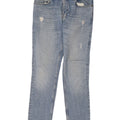 Vaqueros ajustados desgastados para hombre Reiss W32 L30 Algodón azul