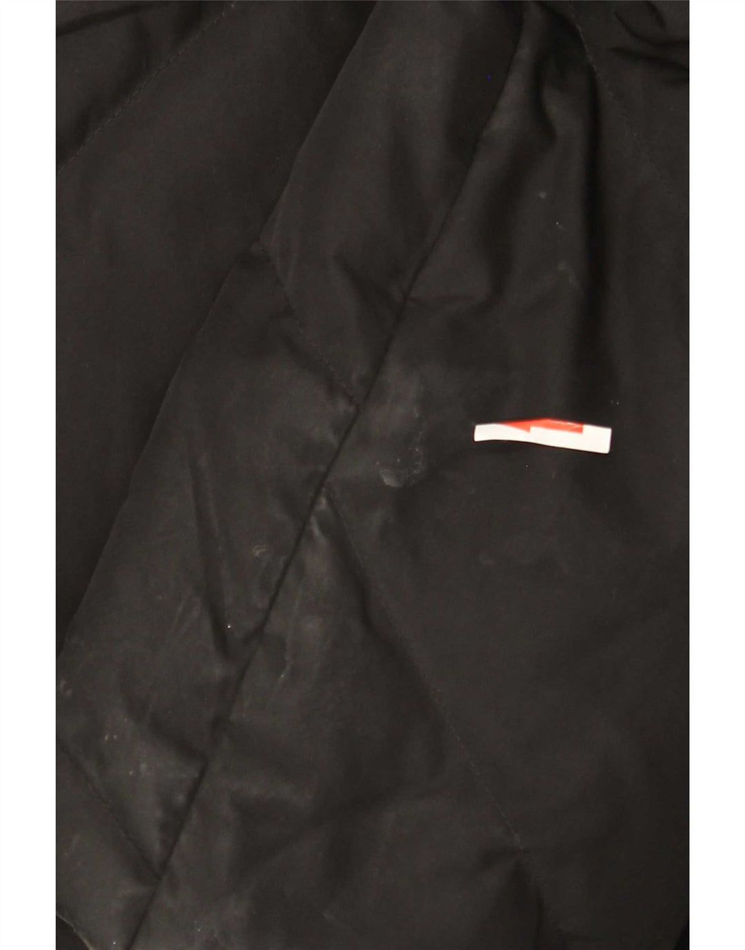Per Una Abrigo acolchado con capucha para mujer UK 46 Large Poliéster negro