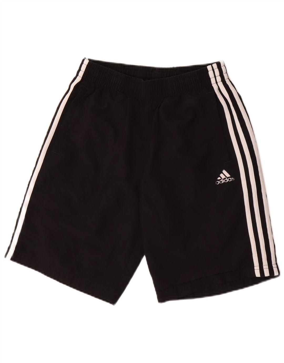 Pantalón corto deportivo ADIDAS Niño 13-14 años Negro Poliéster