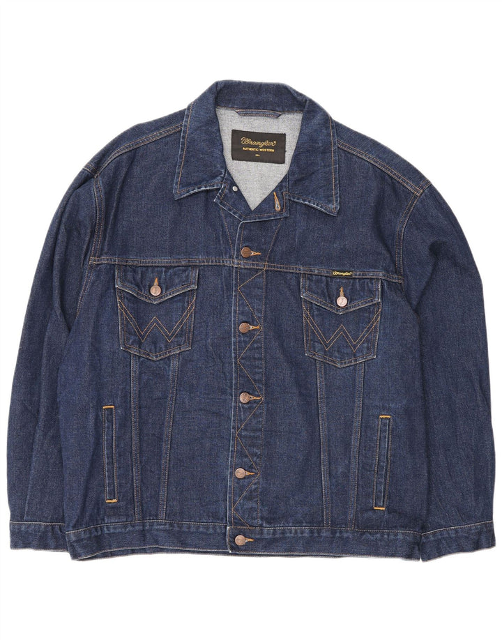 Wrangler Chaqueta vaquera para hombre UK 44 2XL Algodón azul
