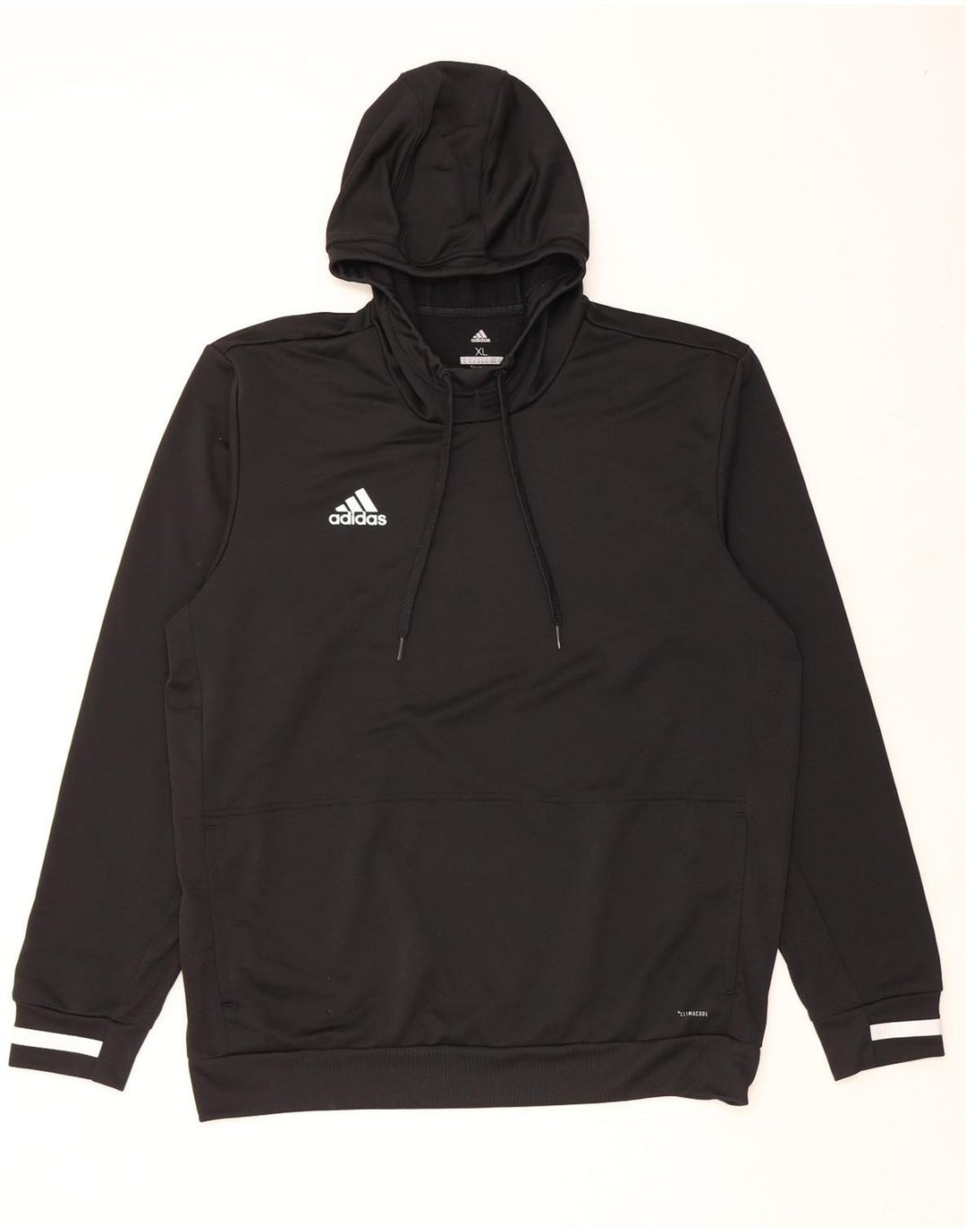 ADIDAS Hombre Climacool Sudadera con capucha Jumper XL Poliéster negro