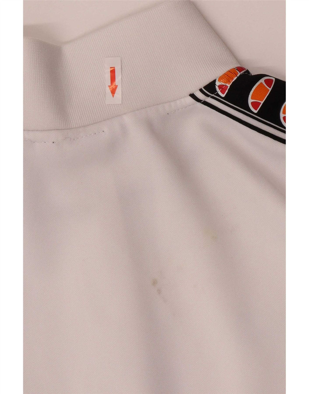 Ellesse Mens Chándal Top Chaqueta Pequeña Blanco Poliéster Deportes