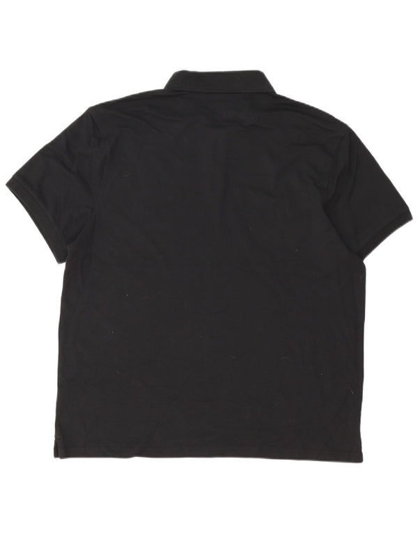 J. CREW Polo Hombre XL Algodón Negro