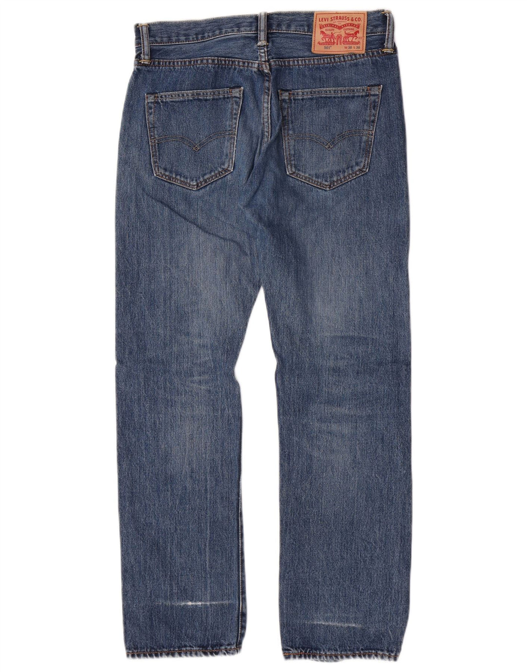 Vaqueros Levi's Hombre Rectos W30 L30 Algodón Azul