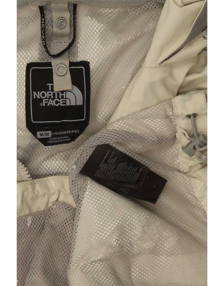 Chaqueta impermeable con capucha para mujer The North Face UK 44 Nylon verde medio