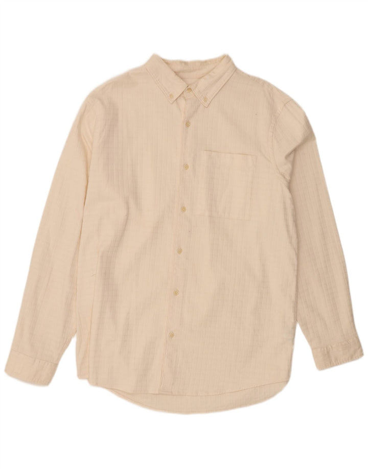 Marks & Spencer Camisa Hombre XL Algodón Beige