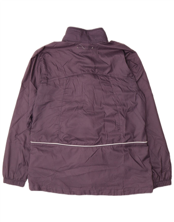 Chaqueta impermeable NIKE para mujer US 8/10 Poliéster morado mediano