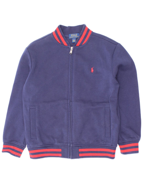 Polo Ralph Lauren Chaqueta de Chándal para Niños 6-7 Años Azul Marino Rayas