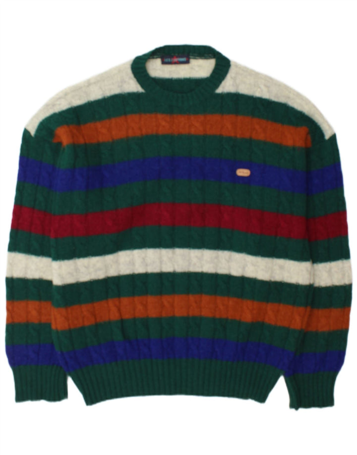 Jersey Hombre Les Copains Cuello Redondo XL Lana Rayas Multicolor