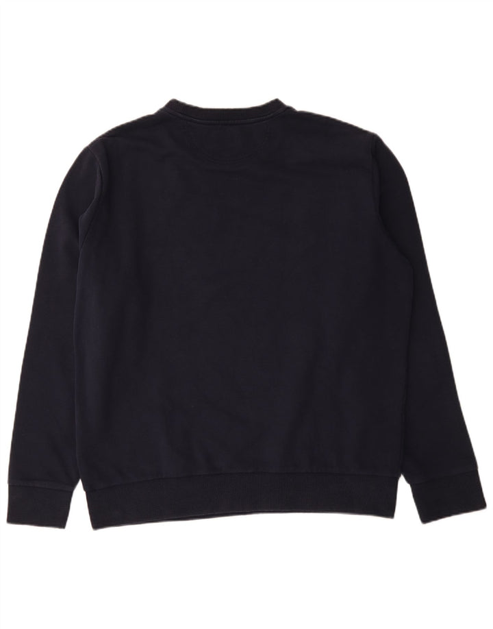 Timberland Hombre Sudadera Jumper Grande Azul Marino Algodón