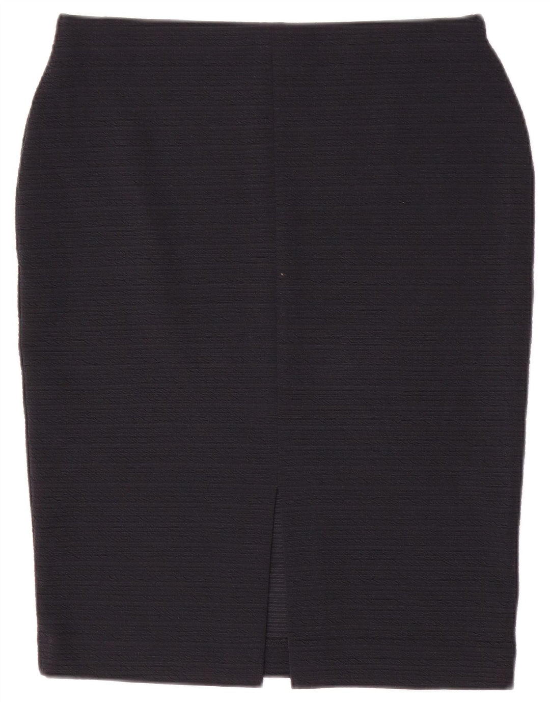 Marks & Spencer Falda lápiz para mujer UK 12 Medium W30 Poliéster azul marino