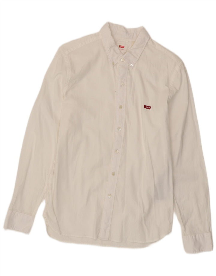 Camisa Levi's Hombre Pequeña Algodón Blanco
